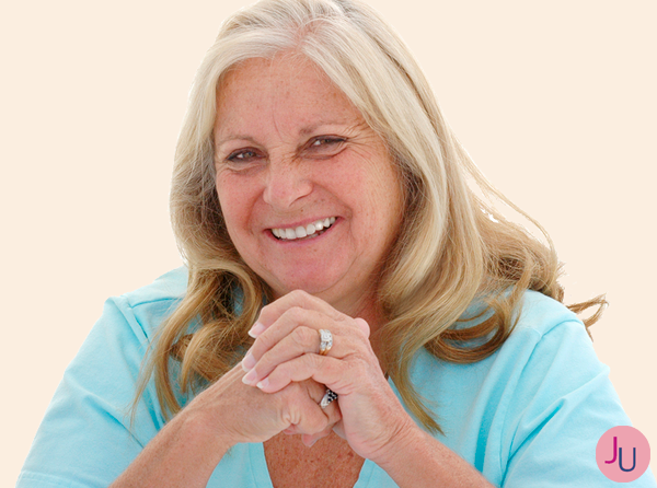 middle age spread and menopause with logo