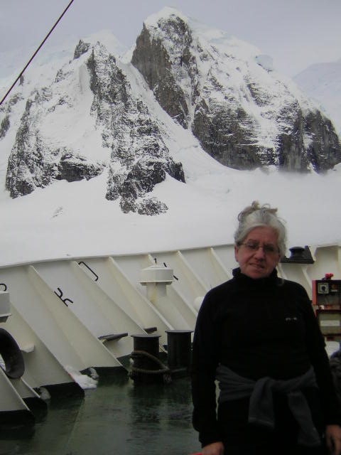 Jane Unsworth in Antarctica