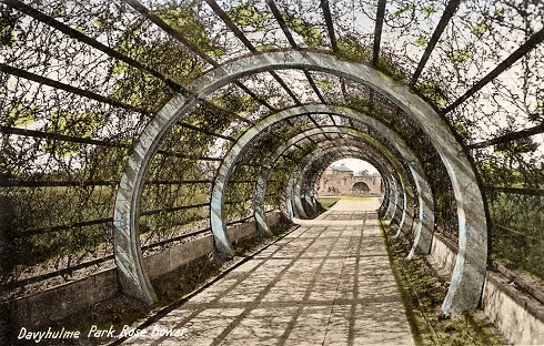 The archway through to the 'castle' where many childhood adventures took place when I was a child in Manchester