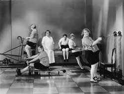 geting healthy and getting fit at the same time