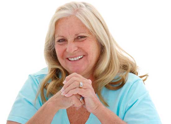middle age spread and menopause older woman