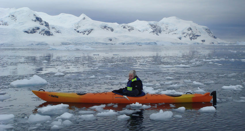 jane unsworth, kayak, antarctica